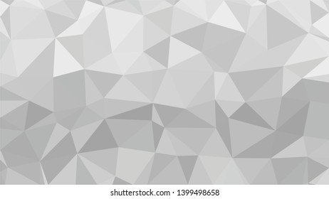 White Polygonal Mosaic Background, Low Poly Style, Vector illustration, Business Design Templates