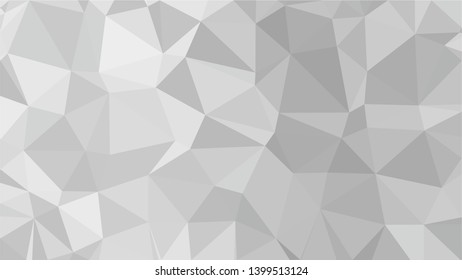 White Polygonal Mosaic Background, Low Poly Style, Vector illustration, Business Design Templates