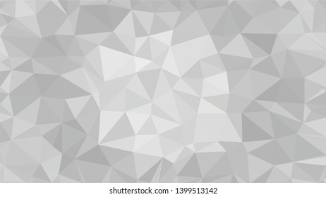 White Polygonal Mosaic Background, Low Poly Style, Vector illustration, Business Design Templates