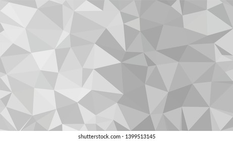 White Polygonal Mosaic Background, Low Poly Style, Vector illustration, Business Design Templates