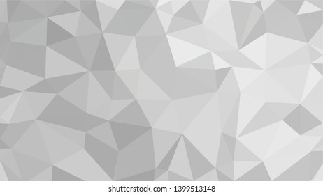 White Polygonal Mosaic Background, Low Poly Style, Vector illustration, Business Design Templates