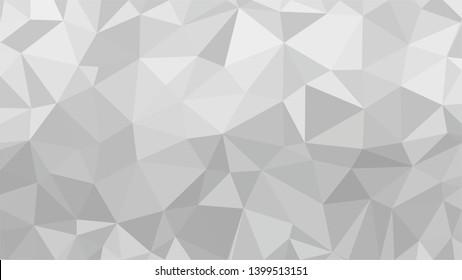 White Polygonal Mosaic Background, Low Poly Style, Vector illustration, Business Design Templates