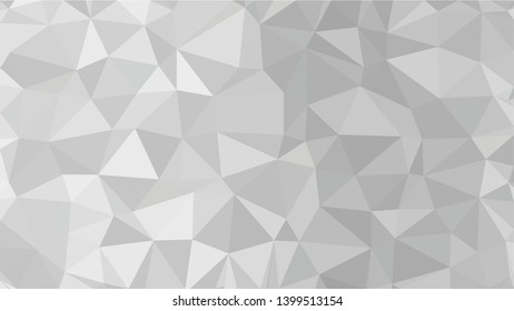 White Polygonal Mosaic Background, Low Poly Style, Vector illustration, Business Design Templates