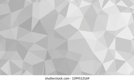 White Polygonal Mosaic Background, Low Poly Style, Vector illustration, Business Design Templates