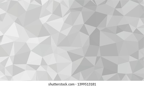 White Polygonal Mosaic Background, Low Poly Style, Vector illustration, Business Design Templates