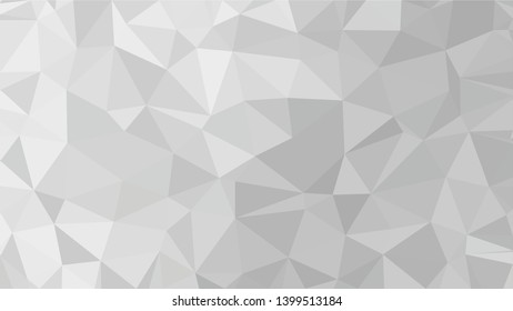 White Polygonal Mosaic Background, Low Poly Style, Vector illustration, Business Design Templates
