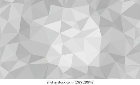 White Polygonal Mosaic Background, Low Poly Style, Vector illustration, Business Design Templates