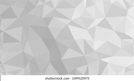 White Polygonal Mosaic Background, Low Poly Style, Vector illustration, Business Design Templates