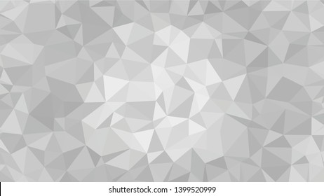 White Polygonal Mosaic Background, Low Poly Style, Vector illustration, Business Design Templates