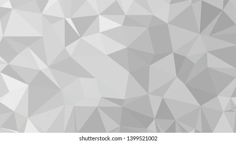 White Polygonal Mosaic Background, Low Poly Style, Vector illustration, Business Design Templates
