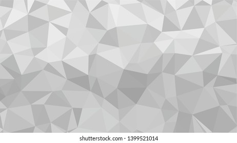 White Polygonal Mosaic Background, Low Poly Style, Vector illustration, Business Design Templates