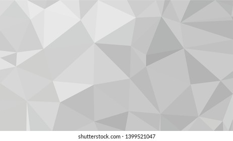 White Polygonal Mosaic Background, Low Poly Style, Vector illustration, Business Design Templates