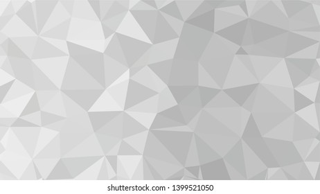 White Polygonal Mosaic Background, Low Poly Style, Vector illustration, Business Design Templates