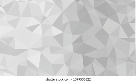 White Polygonal Mosaic Background, Low Poly Style, Vector illustration, Business Design Templates