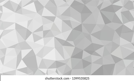 White Polygonal Mosaic Background, Low Poly Style, Vector illustration, Business Design Templates