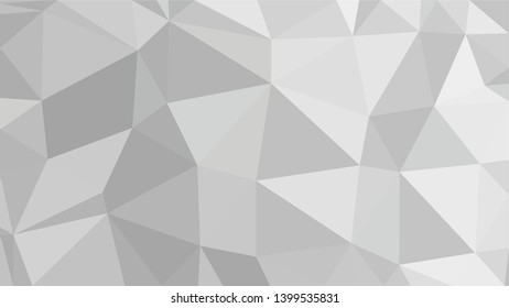 White Polygonal Mosaic Background, Low Poly Style, Vector illustration, Business Design Templates