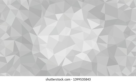 White Polygonal Mosaic Background, Low Poly Style, Vector illustration, Business Design Templates