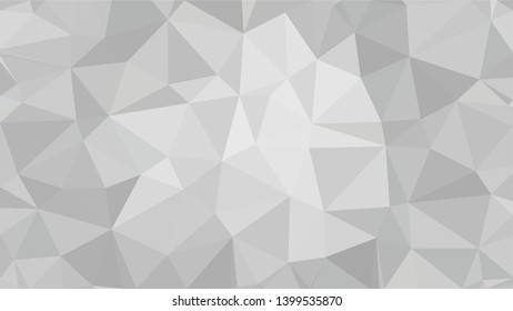 White Polygonal Mosaic Background, Low Poly Style, Vector illustration, Business Design Templates