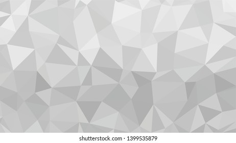 White Polygonal Mosaic Background, Low Poly Style, Vector illustration, Business Design Templates