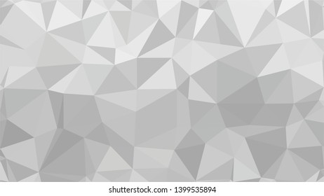 White Polygonal Mosaic Background, Low Poly Style, Vector illustration, Business Design Templates