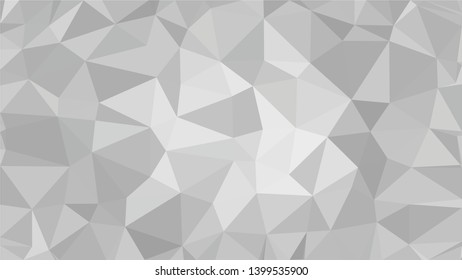 White Polygonal Mosaic Background, Low Poly Style, Vector illustration, Business Design Templates