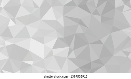 White Polygonal Mosaic Background, Low Poly Style, Vector illustration, Business Design Templates