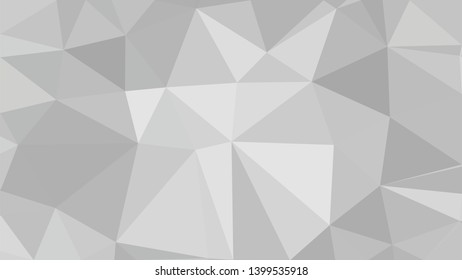 White Polygonal Mosaic Background, Low Poly Style, Vector illustration, Business Design Templates