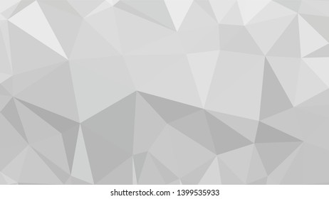 White Polygonal Mosaic Background, Low Poly Style, Vector illustration, Business Design Templates