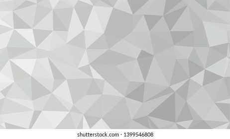 White Polygonal Mosaic Background, Low Poly Style, Vector illustration, Business Design Templates