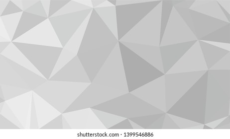 White Polygonal Mosaic Background, Low Poly Style, Vector illustration, Business Design Templates