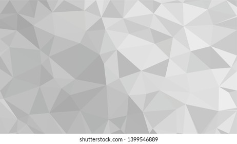 White Polygonal Mosaic Background, Low Poly Style, Vector illustration, Business Design Templates