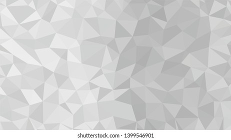 White Polygonal Mosaic Background, Low Poly Style, Vector illustration, Business Design Templates