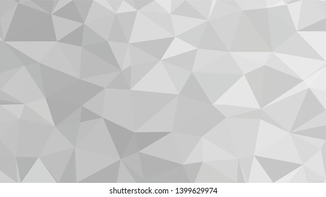 White Polygonal Mosaic Background, Low Poly Style, Vector illustration, Business Design Templates