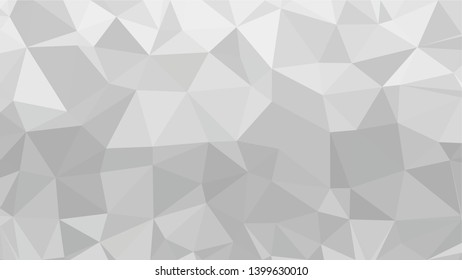 White Polygonal Mosaic Background, Low Poly Style, Vector illustration, Business Design Templates