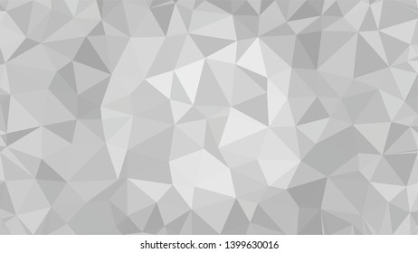 White Polygonal Mosaic Background, Low Poly Style, Vector illustration, Business Design Templates