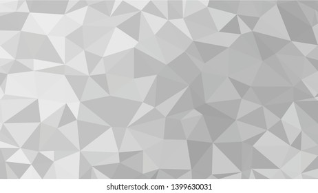 White Polygonal Mosaic Background, Low Poly Style, Vector illustration, Business Design Templates