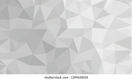White Polygonal Mosaic Background, Low Poly Style, Vector illustration, Business Design Templates
