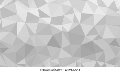 White Polygonal Mosaic Background, Low Poly Style, Vector illustration, Business Design Templates