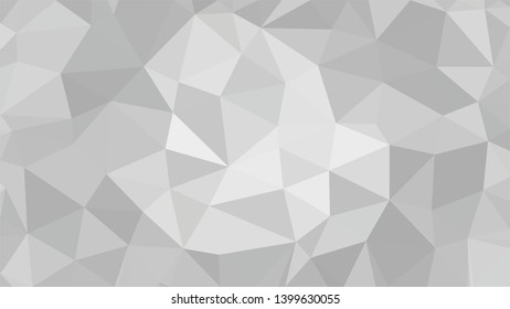 White Polygonal Mosaic Background, Low Poly Style, Vector illustration, Business Design Templates