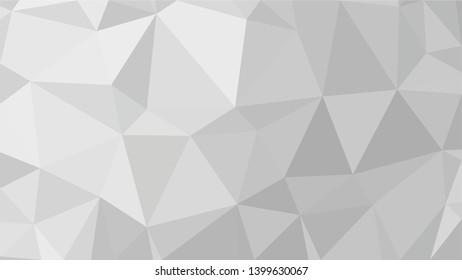 White Polygonal Mosaic Background, Low Poly Style, Vector illustration, Business Design Templates