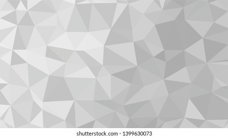 White Polygonal Mosaic Background, Low Poly Style, Vector illustration, Business Design Templates