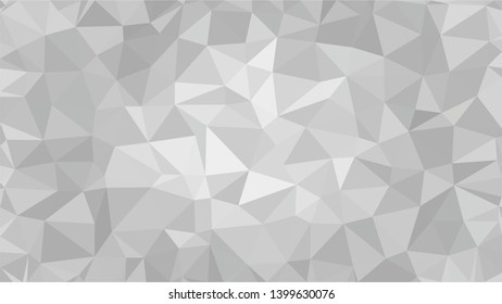 White Polygonal Mosaic Background, Low Poly Style, Vector illustration, Business Design Templates