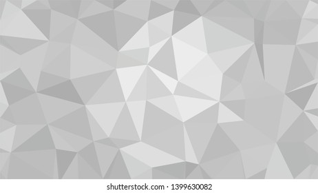 White Polygonal Mosaic Background, Low Poly Style, Vector illustration, Business Design Templates