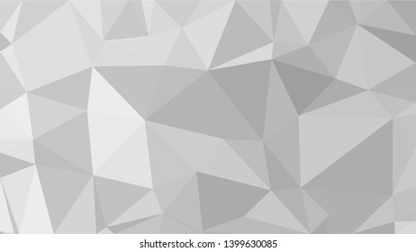 White Polygonal Mosaic Background, Low Poly Style, Vector illustration, Business Design Templates