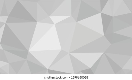 White Polygonal Mosaic Background, Low Poly Style, Vector illustration, Business Design Templates