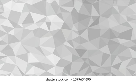 White Polygonal Mosaic Background, Low Poly Style, Vector illustration, Business Design Templates
