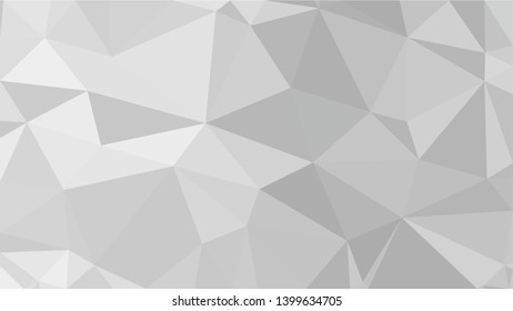 White Polygonal Mosaic Background, Low Poly Style, Vector illustration, Business Design Templates