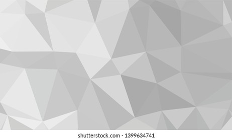 White Polygonal Mosaic Background, Low Poly Style, Vector illustration, Business Design Templates
