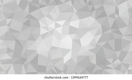 White Polygonal Mosaic Background, Low Poly Style, Vector illustration, Business Design Templates