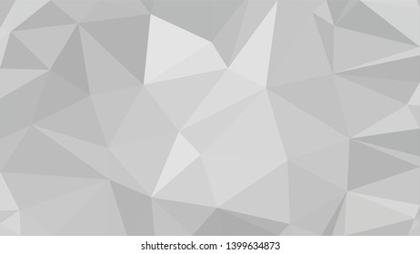 White Polygonal Mosaic Background, Low Poly Style, Vector illustration, Business Design Templates